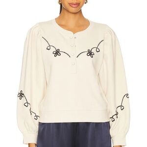 Rails Hanne Sweatshirt in Ecru